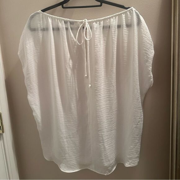 CAbi White, Tie Back Top. - Picture 4 of 5